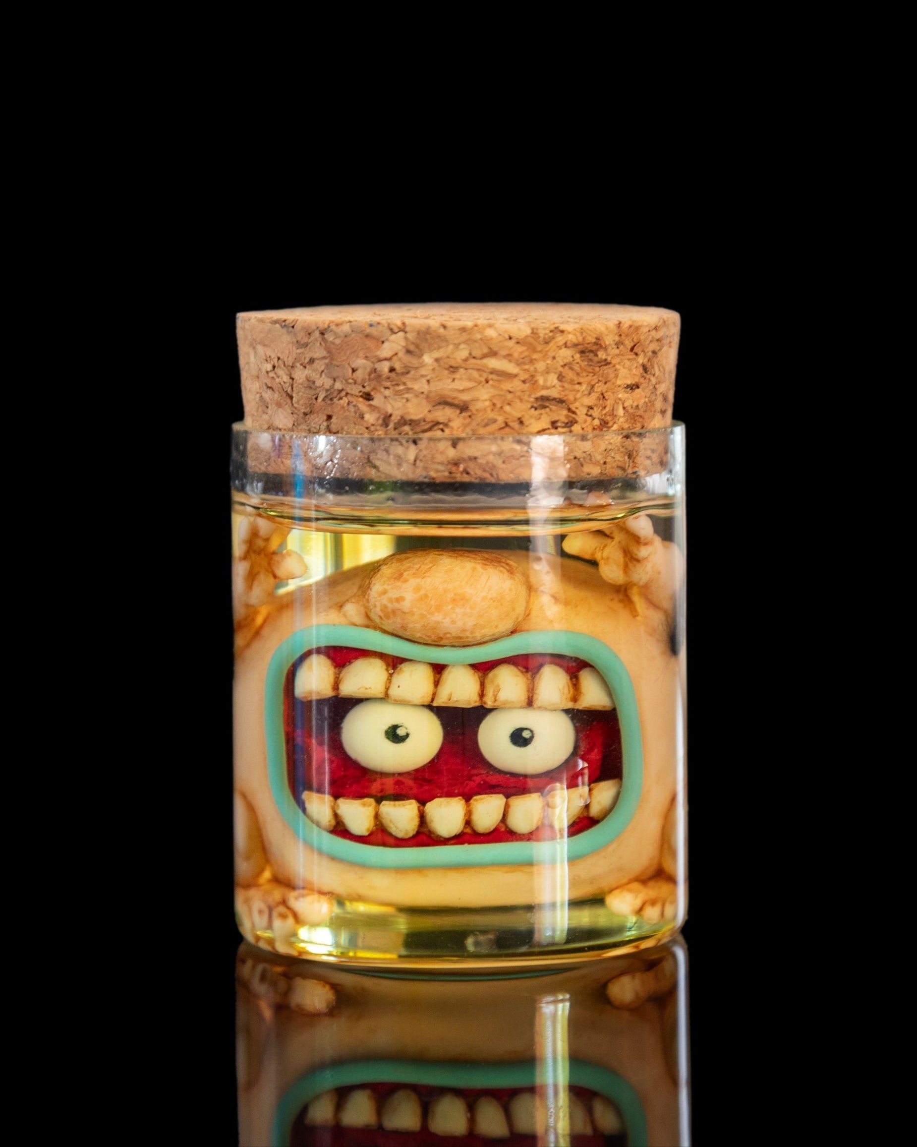button jar monsters Monster in Jar – Apes Art