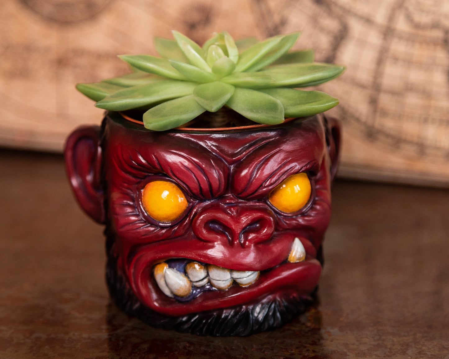 Hell Ape resin pot