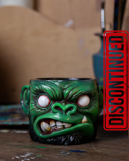Zombie Ape resin pot