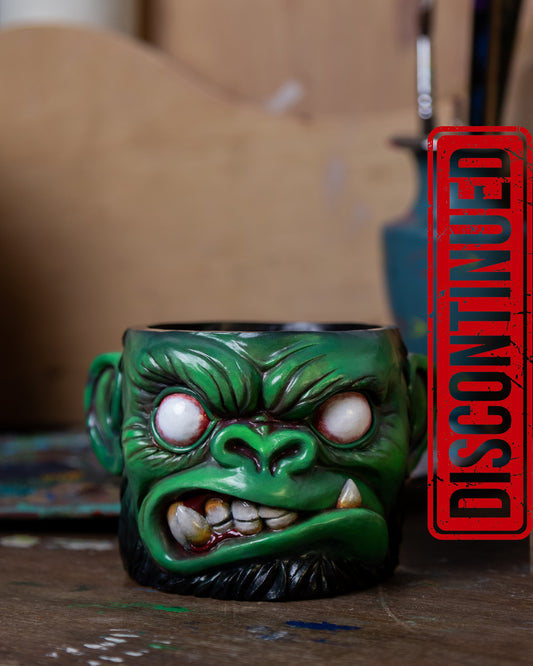 Zombie Ape resin pot