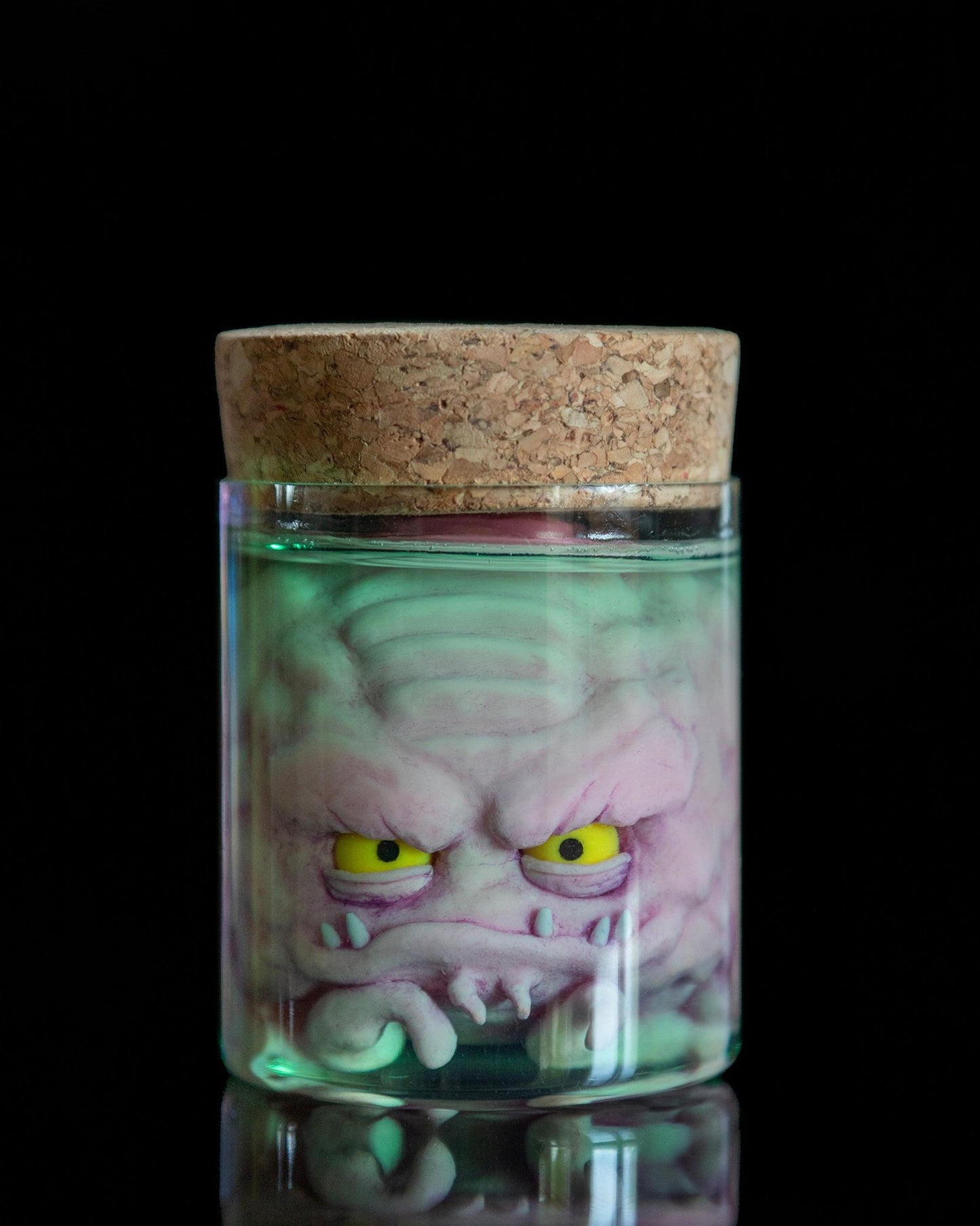 teenage mutant ninja turtles, tmnt fan art, krang in jar, collection, collector