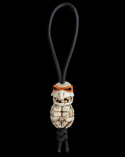 Set of 2 beads: turtle skull+shell (PRE-ORDER)