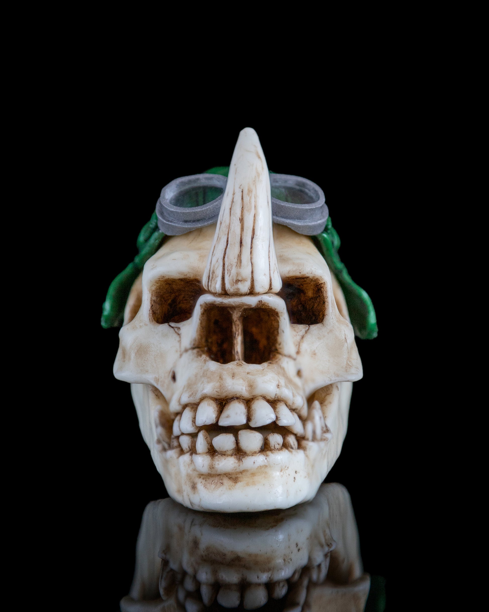 tmnt, teenage mutant ninja turtles, rhino rocksteady skull, fan art, collection, collector, handmade