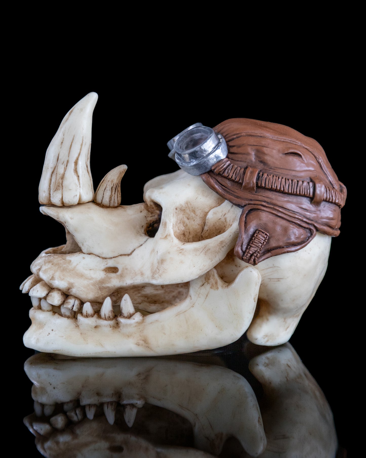 tmnt, teenage mutant ninja turtles, rhino rocksteady skull, fan art, collection, collector, handmade