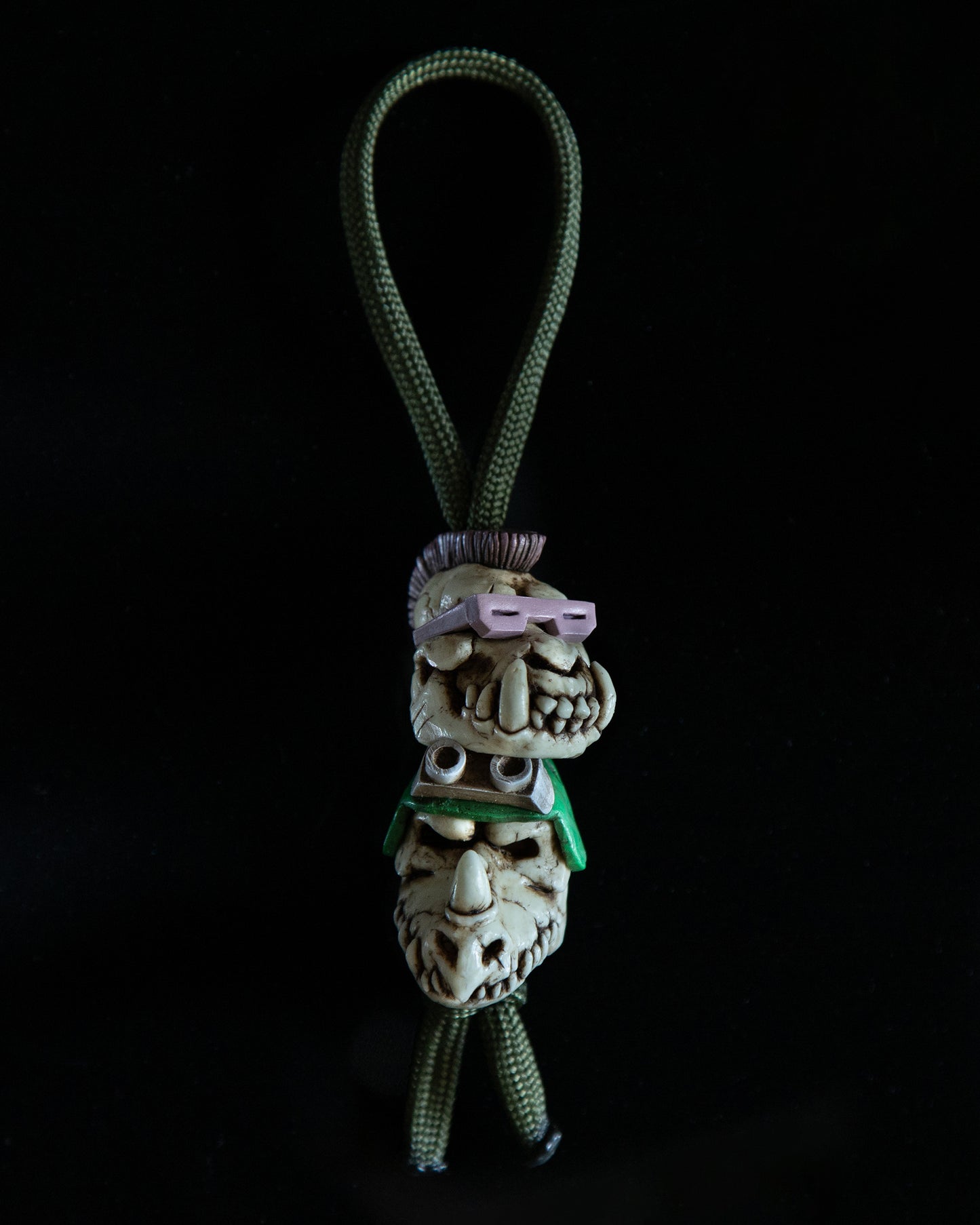 tmnt, tmnt fan art, tmnt keychain, Teenage Mutant Ninja Turtles, tmnt skull, bebop, rocksteady