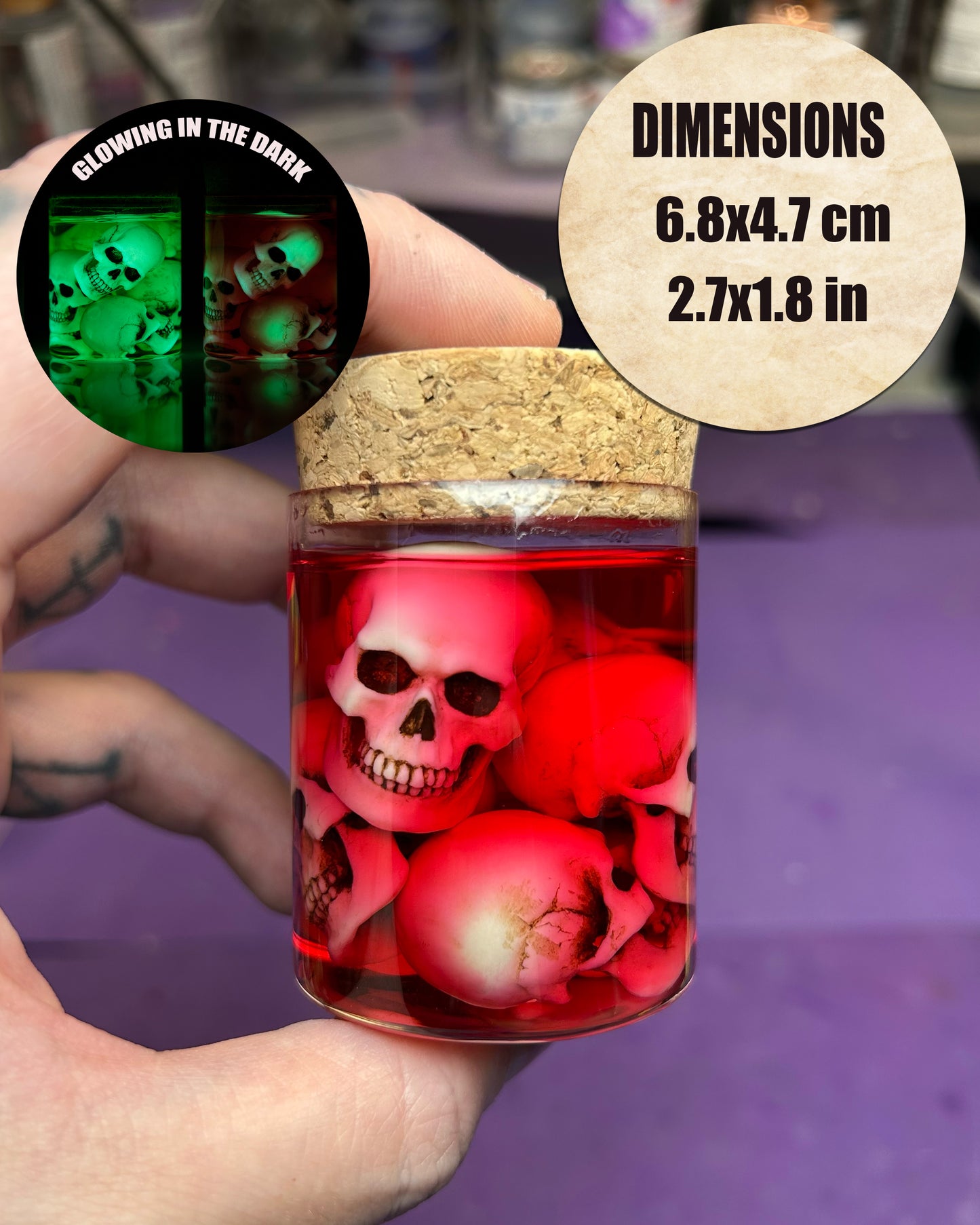 Jar of Skulls VI GITD