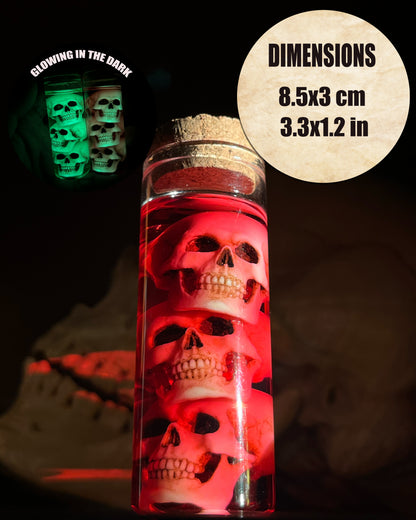 Jar of Skulls III GITD