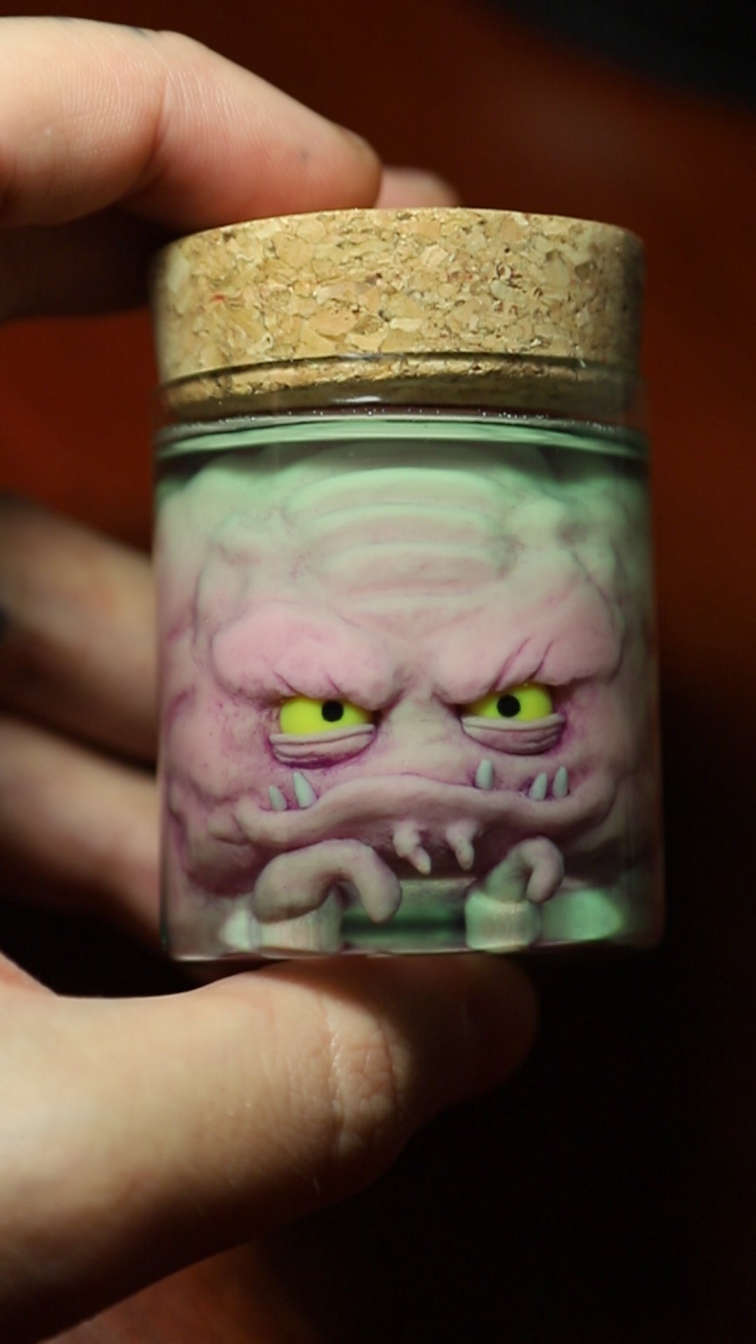 teenage mutant ninja turtles, tmnt fan art, krang in jar, collection, collector