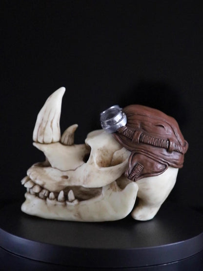 tmnt, teenage mutant ninja turtles, rhino rocksteady skull, fan art, collection, collector, handmade