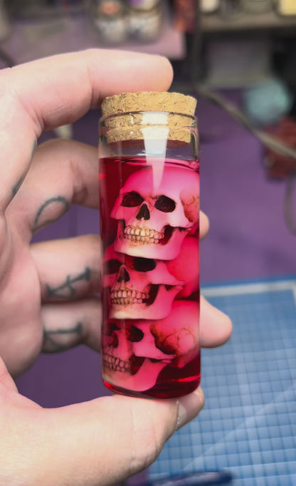 Jar of Skulls III GITD