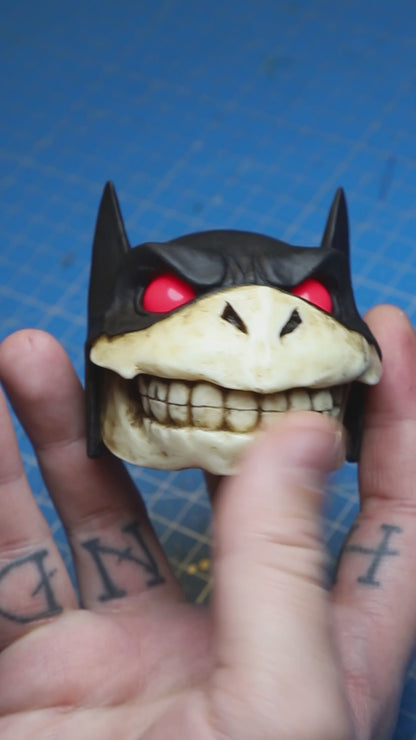 Dark turtle skull