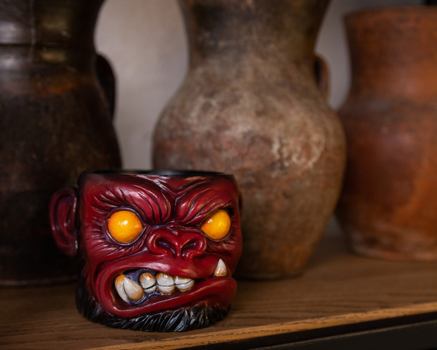 "Hell Ape" resin pot