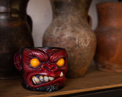 Hell Ape resin pot