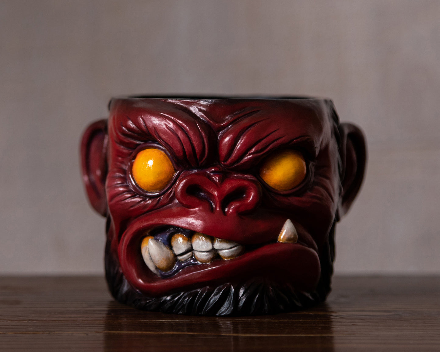 "Hell Ape" resin pot