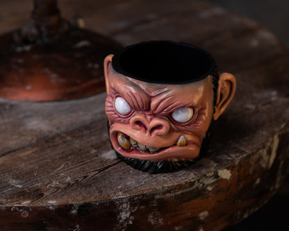 Apes Art, resin art, resin pot, wee pot, planter, handmade, handcraft, gift, boyfriend gift, husband gift, friend male gift, Christmas gift, birthday gift, anniversary gift, monkey lover