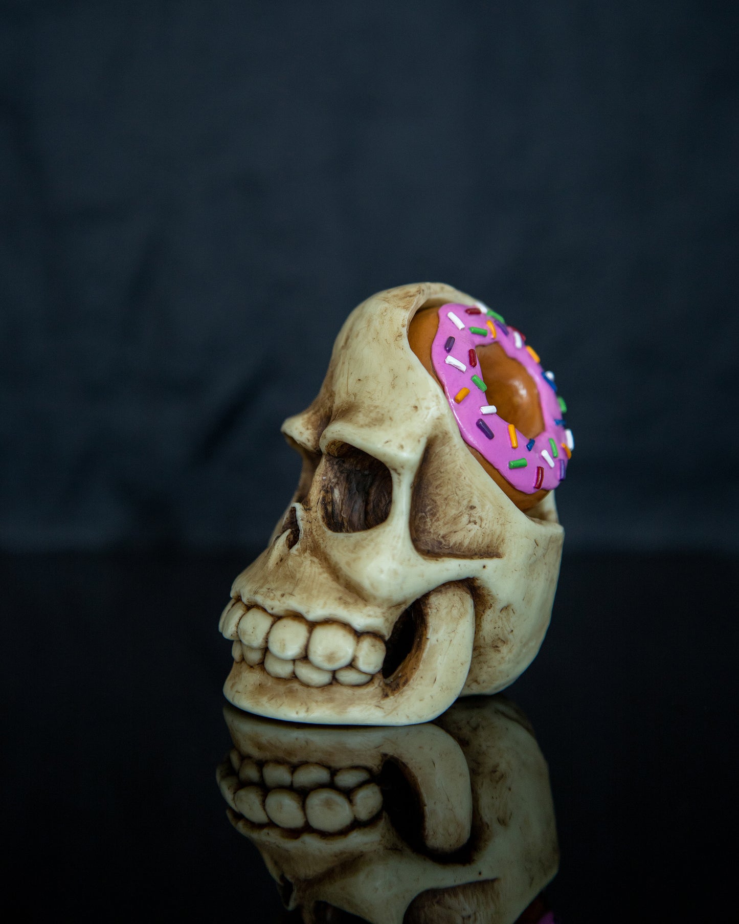 the simpsons, homer simpson, fan art, handmade, donut