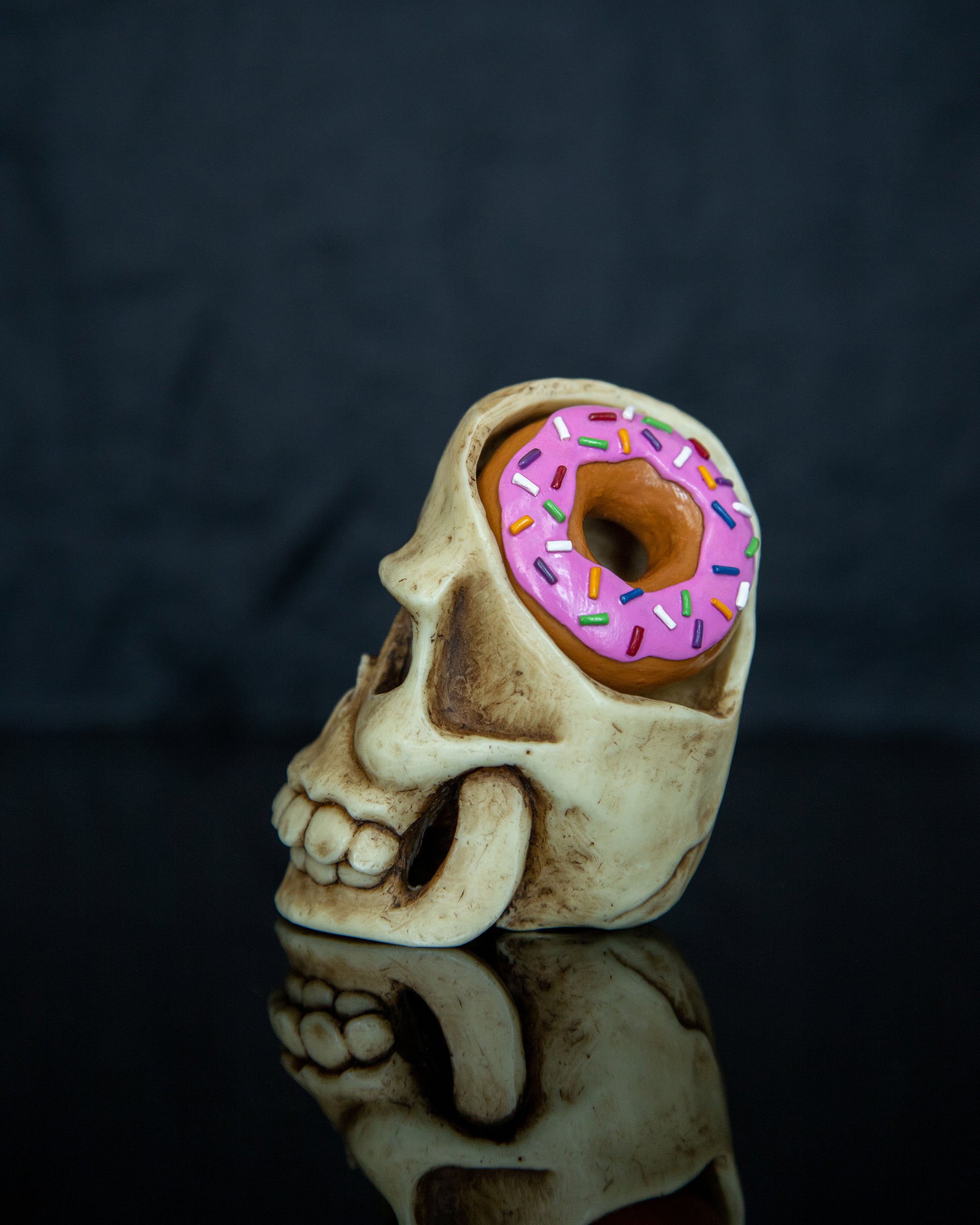 the simpsons, homer simpson, fan art, handmade, donut