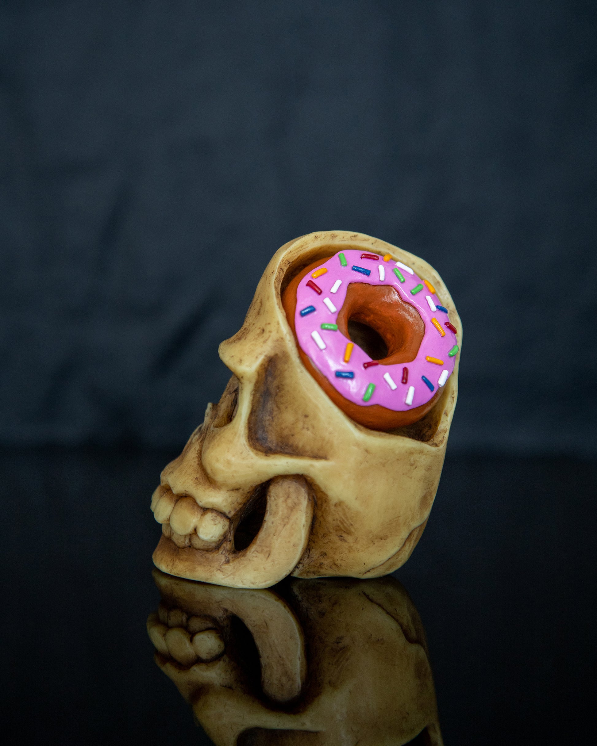 the simpsons, homer simpson, fan art, handmade, donut